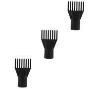 Healeved 3pcs Hair Dryer Comb Attachment Reusable Nozzle for Pet Blow Dryer Attachment
