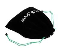 Healeved 3pcs Hair Dryer Holder Bag Soft Flocking Compact Storage for Hair Dryer Accessories