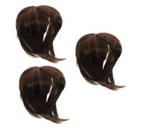 Healeved 3pcs Hair Volume Topper for Women Lightweight Synthetic Hair Piece Design for Natural Look for Coverage Comfortable Daily Wear