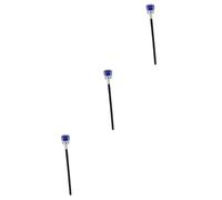 Healeved 3pcs Halloween Role Play King Wand Cane Prop Plastic Royal Costume Accessory for Men Women Party Cosplay Dress Up