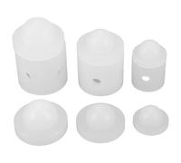 Healeved 3Pcs Leathercraft Bell Form Mold Kit Nylon Leather Mold for Handmade Leather Bell Making 20Mm 25Mm 30Mm Tanned Tool for Festival Crafting and Party Accessories