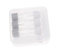 Healeved 3pcs Lens Box Lens Kit Storage Holder Small and Lightweight Prevents Growth of Bad Substances Plastic Solution Bottle Tweezers for Trip and Class Use