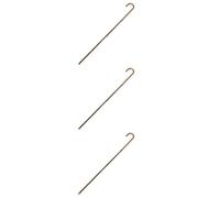 Healeved 3pcs Lightweight Portable Halloween Cosplay Prop Cane with Collapsible Detachable Structure, Golden Vintage Style Plastic Walking Stick for Parade and Carnival