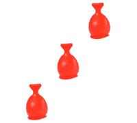 Healeved 3pcs Lip Plumper Tool Silicone Fish Shape Lip Enhancer Women Portable Moisturizing
