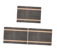 Healeved 3pcs Manicure Table Mat Pvc Washable Nail Art Pad Foldable Non-skid Design for Nail Salon and Home Use and Beginners