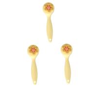 Healeved 3pcs Manual Face Cleaning Brush for Deep Cleansing Soft Bristles for Gentle Exfoliation for Women Daily Skincare Routine Blackhead Removal Tool