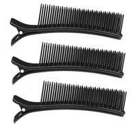 Healeved 3pcs Multi-function Hair Sectioning Clips for Salon Use Styling Clamps for Hair Partitioning Easy to Use for Daily Hairdressing and Face Washing