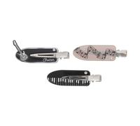 Healeved 3pcs Music Note Hair Clips Claw Guitar Piano Note Hairpins for Fringe Side Bangs Music Barrettes for Dance Costumes Casual Outfits