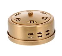 Healeved 3pcs Portable Copper Burner Box Body Tool for Soothing Hot Moxibustion Lightweight Design for Home Promotes Circulation and Relaxation
