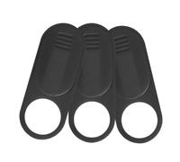 Healeved 3pcs Privacy Webcam Cover Slide for Model 3/y Car Cabin Lens Protector Ultra-thin Black Privacy Slider for Vehicle Interior