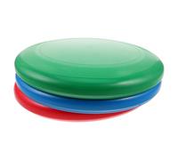 Healeved 3Pcs Professional Flying Disc Set for Adults - Colorful Outdoor Sports Discs (Red, Blue, Green) for Beach, Park, Backyard Throwing and Catching Games, Team Building and Camping