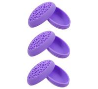 Healeved 3pcs Silicone Makeup Brush Holder Nest-shaped Desktop Organizer for Brushes Portable and Lightweight Storage for Home and Dressing Room