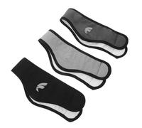 Healeved 3pcs Sleep Earmuff Headband with Adjustable Hook and Loop, Ergonomic Cotton Eye Mask for Light Sleepers, Portable Reusable Ear Cover Sleep Mask Set for Hotel Stays and Naps