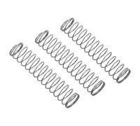 Healeved 3pcs Trumpet Valve Springs for Brass Instruments Replacement Set, Small Size Valve Piston Springs for Trumpet Maintenance and Smooth Key Action