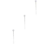 Healeved 3pcs Vintage Lollipop Shape Hairpin for Women Simple Decorative Hair for Updo and Bun Styles and Fashionable Hair Accessory Design