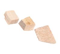 Healeved 3pcs Violin Bow Wedges Made of Wood Replacement Parts for Stringed Instruments Providing Enhanced Playing Experience Comfortable Accessories for Novice and Experienced Musicians