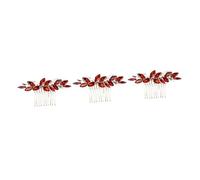 Healeved 3pcs Wedding Crystal Hair Comb for Brides Elegant Bridal Hair Rhinestones for Weddings and Special Occasions for Women and Girls