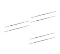Healeved 3sets Eyeshadow Mixing Tool Stainless Steel Makeup Mixing Bar Foundation Stick 2pcs*3