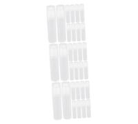 Healeved 3sets Travel Size Perfume Bottle Portable Roller Perfume Bottles Leakproof Aroma Travel Atomizer Empty 10pcs*3