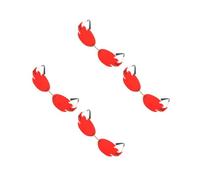 Healeved 4 Pairs Rimless Flame Sunglasses for Party and Halloween, Frameless Fire Shape Eyewear with Comfortable PC Material and Easy Care Design for Women and Men
