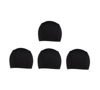 Healeved 4 Pcs Elastic Wig Dome Caps Breathable Sweat-absorbent Wig Liners for Women Men Natural Look Hair Net for Long Short Curly Hair Protection and Secure Fit