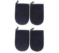 Healeved 4 Pcs Self Tanning Applicator Mittens Sun Screens Lotion Mini Face Tanning Mitt Face Applicator Mitt Self Tanner Mitt Tanning Exfoliator Mitt Bath Mitt Sunscreen Essential Oil