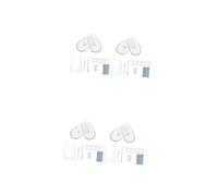 Healeved 4 Sets Glasses Tightening Kit Glasses Repair Tools Eyeglass Nose Pads Watch Repair Tool Kit Micro Screwdriver