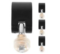 Healeved 4 Sets Trekking Pole Lock Accessories with 14 Handle Nuts, Universal Walking Pole Clips Replacement for Hiking, Camping, and Mountaineering Outdoor Use