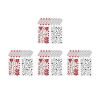 Healeved 40 Pcs Sweatproof Rhinestone Tattoo Stickers with 3d Dazzling Effect, Imitation Diamond Bat Face Jewels Conforming to Facial Curves for Halloween and Roleplaying Parties