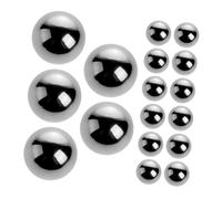Healeved 40pcs Steel Mixing Balls for Nail Polish and Paint Durable Agitator Balls for Mixing of Inks Pigments and Model Paints Simple to Use for Diy Projects