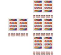 Healeved 40sheets Cartoon Wound Patches for First Aid Bandages with Adhesive Convenient Outdoor Finger Bandages for Injury Care and Quick Healing