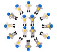 Healeved 48pcs Kawaii Astronaut Erasers Mini Space Pencil Erasers for Classroom Prizes Student Rewards Homework Motivation Cute Desk Pets School Supplies