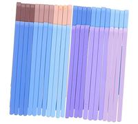 Healeved 4bags Gradient Hairpins Metal Hair Clips for Women Multi Hair Accessories for Daily Wear Parties and Festivals Comfortable Skin-friendly Hairpins for Hairstyles