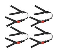 Healeved 4pcs Adjustable Hard Hat Chin Straps with Chin Cup for Construction Safety Helmets Replacement Helmet Strap Compatible with Major Brands Comfortable Ergonomic Design for Secure Fit