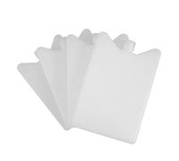 Healeved 4pcs Air Conditioner Fan Ice Packs - Slim Ice Crystal Boxes for Lunch Box Cooler Bag - 5.91"X3.94" Reusable Freezer Packs for Bento Shipping Beach Camp Car