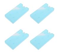 Healeved 4pcs Air Conditioner Ice Packs 250ml Reusable Cold Packs for Coolers and Lunch Boxes Compact and Portable Pe Material for Hot Summer Days and Outdoor Activities