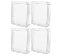 Healeved 4pcs Air Conditioning Switch Covers: Wall Panel Protector Anti-Touch Central Ac Protection Thermostat Cover Air Conditioning Panel Shield Clear