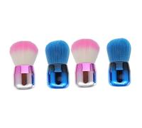 Healeved 4pcs Cosmetic Brush Makeup Tool Brush Face Makeup Tools Loose Powder Blush Revolution Kit