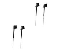 Healeved 4pcs Dual-ended Makeup Combs for Eyebrows and Eyelashes Lightweight Durable Non-slip Grip Beauty Versatile Cosmetic Brush for Women