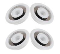Healeved 4pcs Electric Toothbrush Seal Gasket Replacement Rings Waterproof Silicone Leakproof O-Rings Compatible with Philips Adult Electric Toothbrush for Maintenance and Leak Prevention