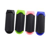 Healeved 4pcs Folding Hairbrush with Mirror Detangler Brush for Travel Hair Comb Set Brush Pop up