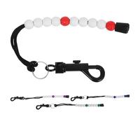 Healeved 4pcs Golf Stroke Counter Beads Set with Wrist Score Keeper Bracelet Clip Wearable Golf Scoring Device for Men Blue Purple Green