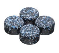 Healeved 4pcs Guitar Effect Footswitch Toppers Pedal Shield Caps 0.9inch Non-slip Control Covers for Electric Guitar Pedal Buttons Live Performance Blue