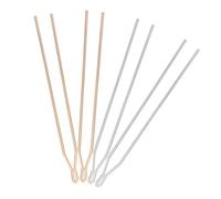 Healeved 4pcs Hairpin Headdress Accessories Vintage Y-shape Hairpin Main Bodies for Elegant Hair Decorations Retro Design for Women and Girls