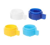 Healeved 4pcs Laboratory Cell Strainers Nylon Mesh Sieve Filter Set with 40μm Blue, 70μm White, 100μm Yellow, 200μm Green for Cell Analysis and Laboratory Filtration