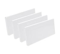 Healeved 4Pcs Medium Plastic Electrical Outlet Box Covers Wall Plate Socket Covers for Junction Boxes Blanking Plates Suitable for Electrical Panel Blanks and Outlet Protection