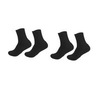 Healeved 4pcs Mens Dress Socks Elastic Moisturizing Sock for Comfortable Cotton Feet Care Supply for Dry Cracked Skin and Callus