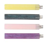Healeved 4pcs Nail Paint Dot Tool with Fivepetal and Ball Tips, Acrylic Material, Precise Glitter Control for Salon Nail Art and Diy, Beginner Friendly Rhinestone Precision Marker