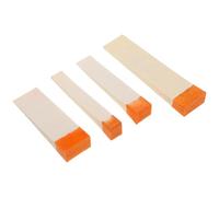 Healeved 4pcs Piano Tuning Mute Blocks Wool Felt Sound Stop Pads for Grand and Upright Pianos Professional Tuning Tools for Accurate Temperament and Repair