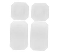 Healeved 4pcs Quilting Ruler Sewing Template, Acrylic Square and Rectangle DIY Patchwork Tool, for Fabric Cutting, Beginners and Experts